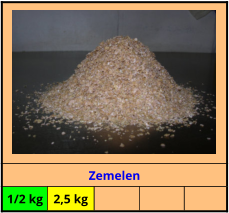 Zemelen 1/2 kg 2,5 kg