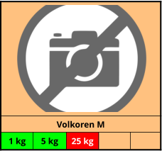 Volkoren M 1 kg 5 kg 25 kg