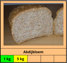 Abdijbloem 1 kg 5 kg